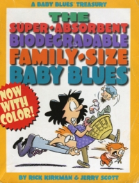 THE SUPER-ABSORBENT BIODEGRADABLE FAMILY-SIZE BABY BLUES